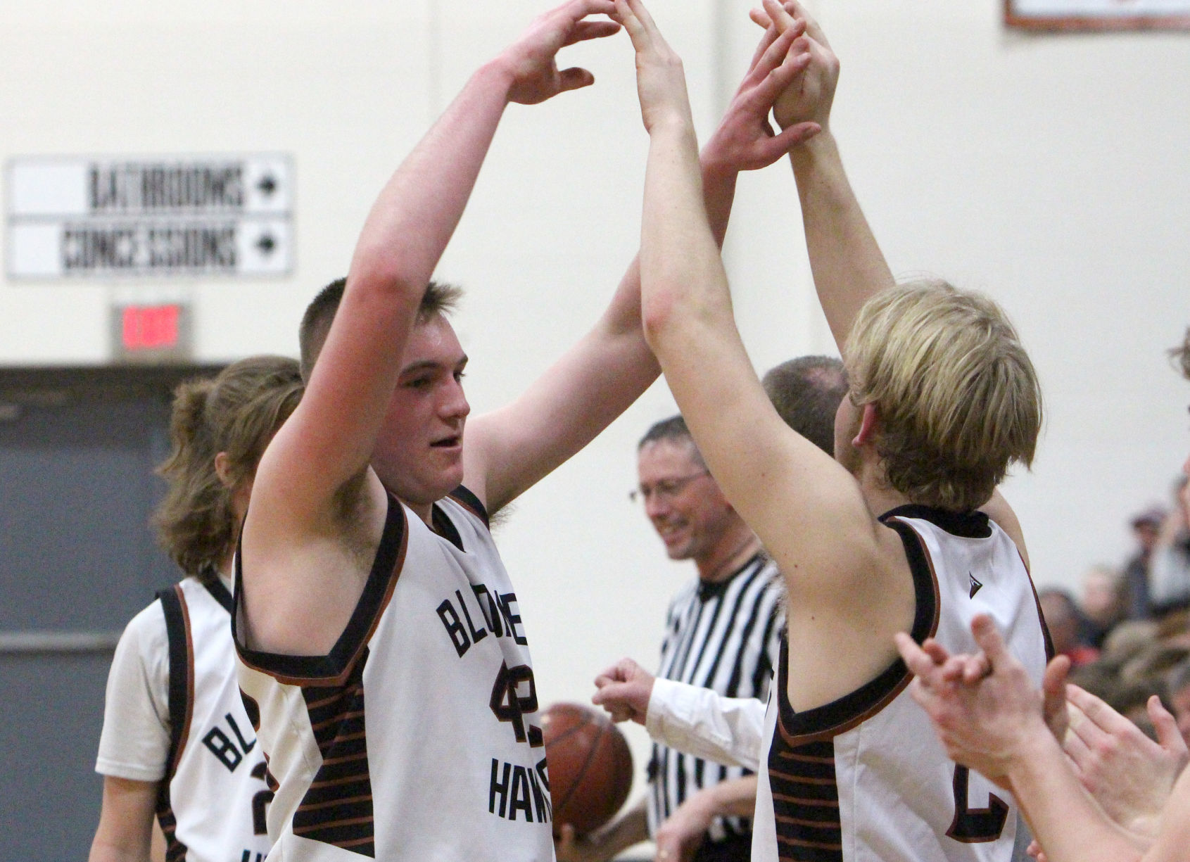 Spooner at Bloomer boys basketball 3-3-20